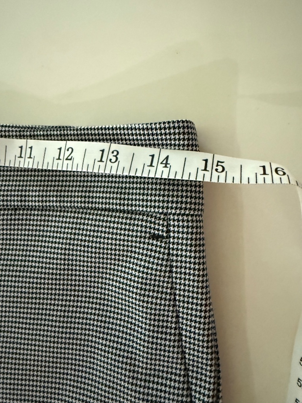 Ann Taylor Factory Petite Black & White Houndstooth Pants, Size 0P, NWOT - Picture 3 of 8